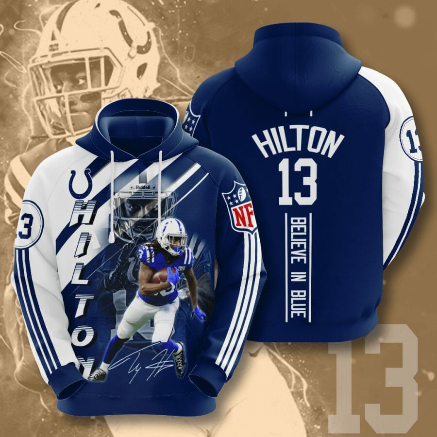 Sportswearmerch Indianapolis Colts NFL T. Y. Hilton Personalized Hoodie For Fan