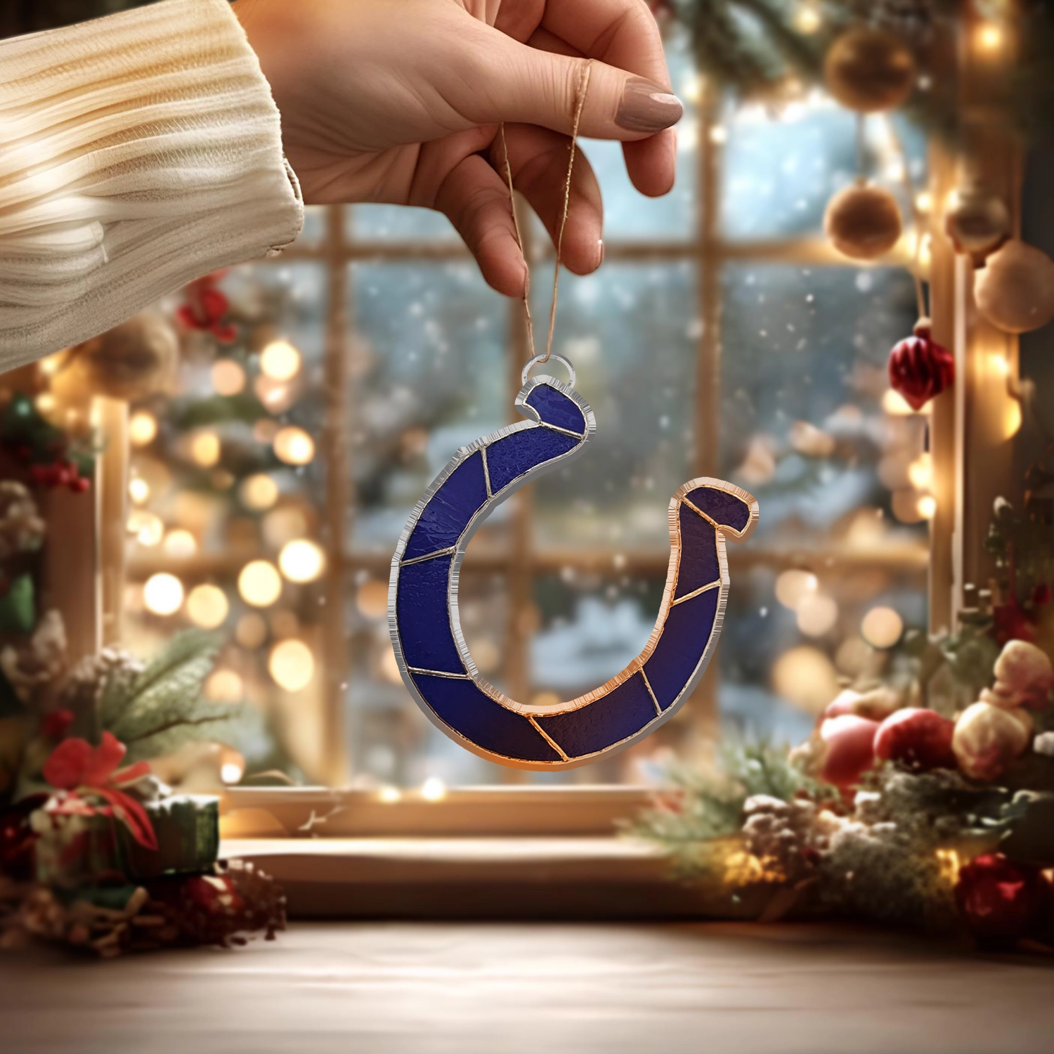 Sportswearmerch Indianapolis Colts NFL x Christmas Acrylic Ornament Gift For Fans