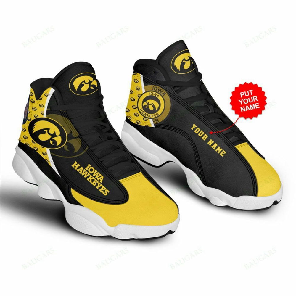 Sportswearmerch Iowa Hawkeyes NCAA AJ13 Sneakers Shoes For Men And Women