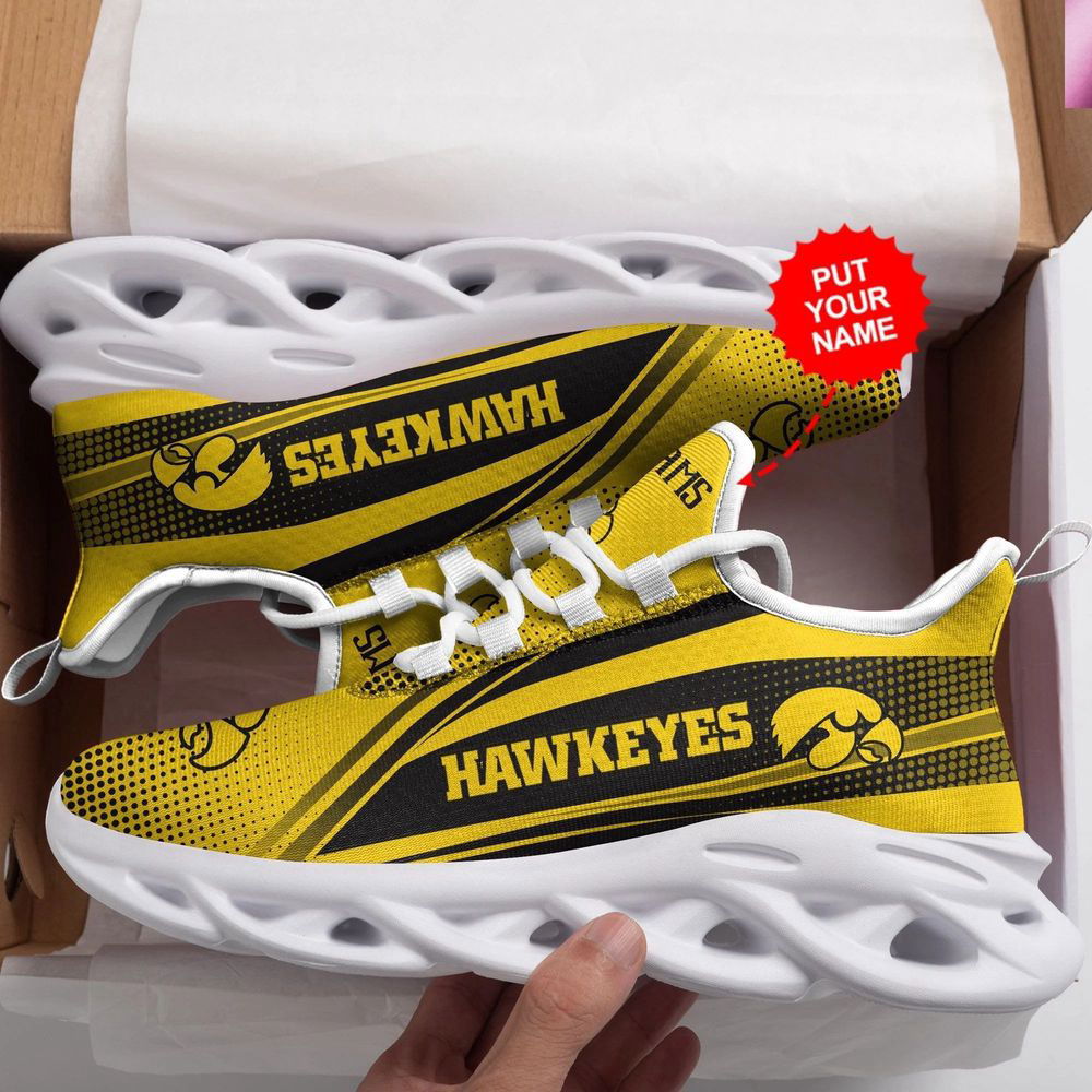 Sportswearmerch Iowa Hawkeyes NCAA Max Soul Shoes Sneakers For Men And Women