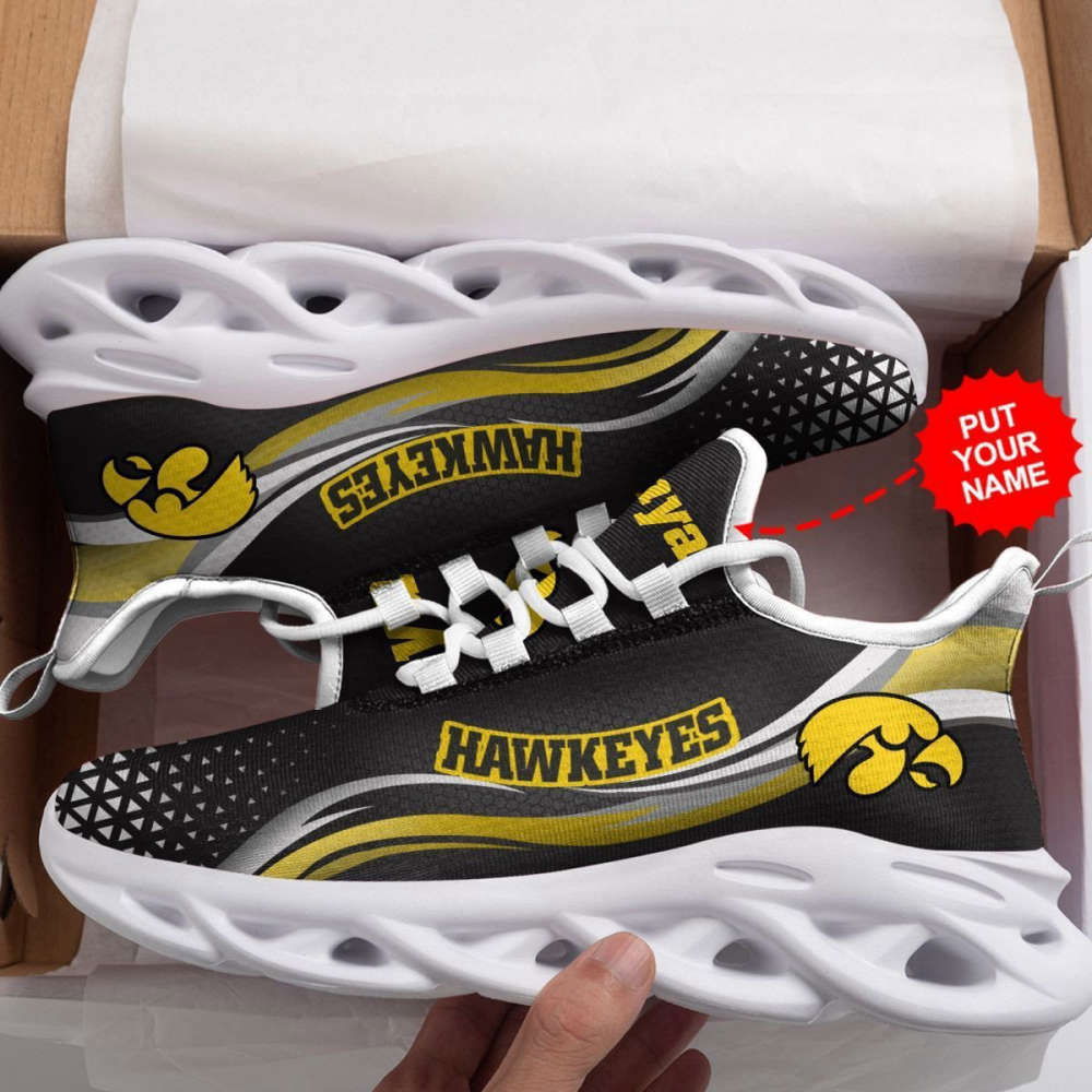 Sportswearmerch Iowa Hawkeyes NCAA Max Soul Shoes Sneakers For Men And Women