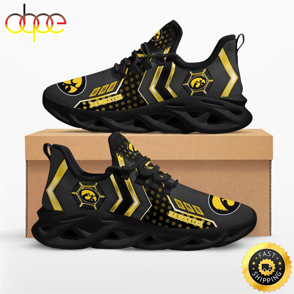 Sportswearmerch Iowa Hawkeyes NCAA Pro Standard Max Soul Shoes Sneakers For Men And Women