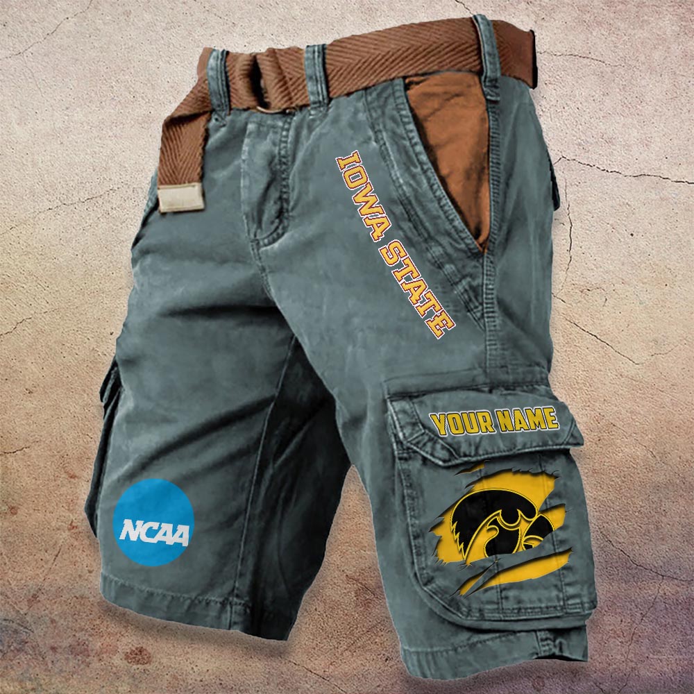 Sportswearmerch Iowa State Cyclones NCAA Denim Short For Fan