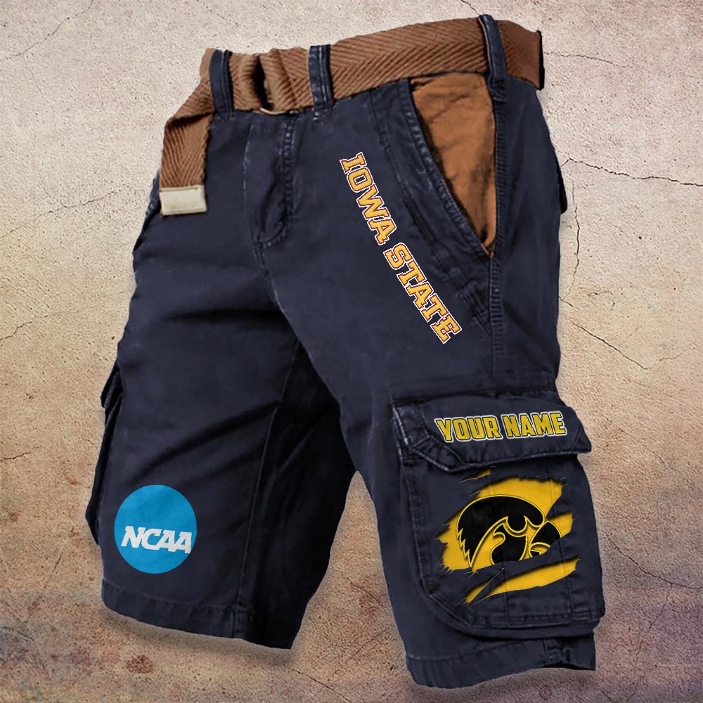 Sportswearmerch Iowa State Cyclones NCAA Denim Short For Fan