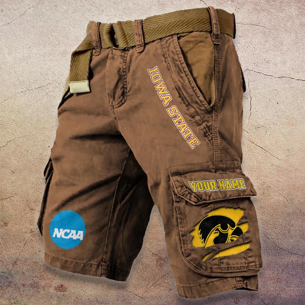 Sportswearmerch Iowa State Cyclones NCAA Denim Short For Fan