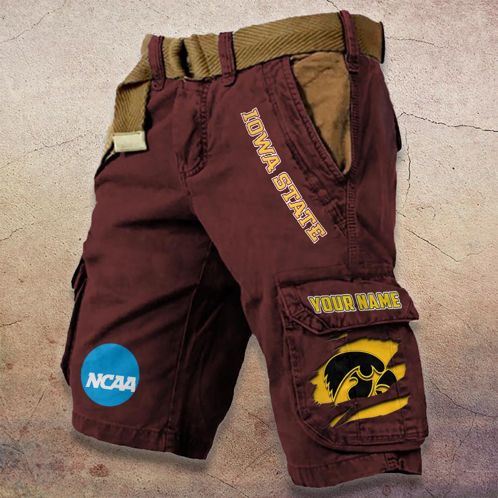 Sportswearmerch Iowa State Cyclones NCAA Denim Short For Fan