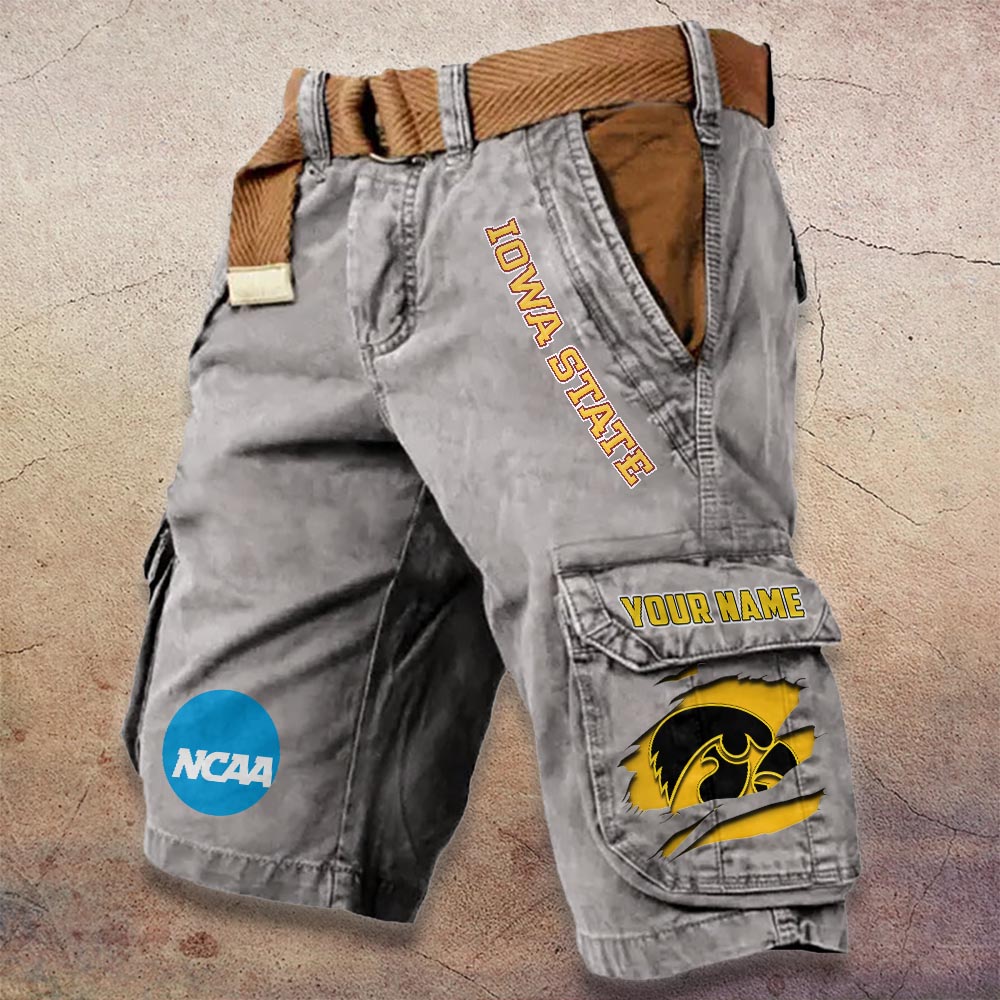 Sportswearmerch Iowa State Cyclones NCAA Denim Short For Fan