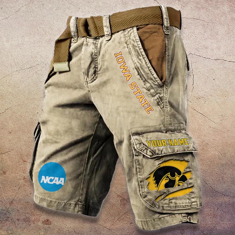 Sportswearmerch Iowa State Cyclones NCAA Denim Short For Fan