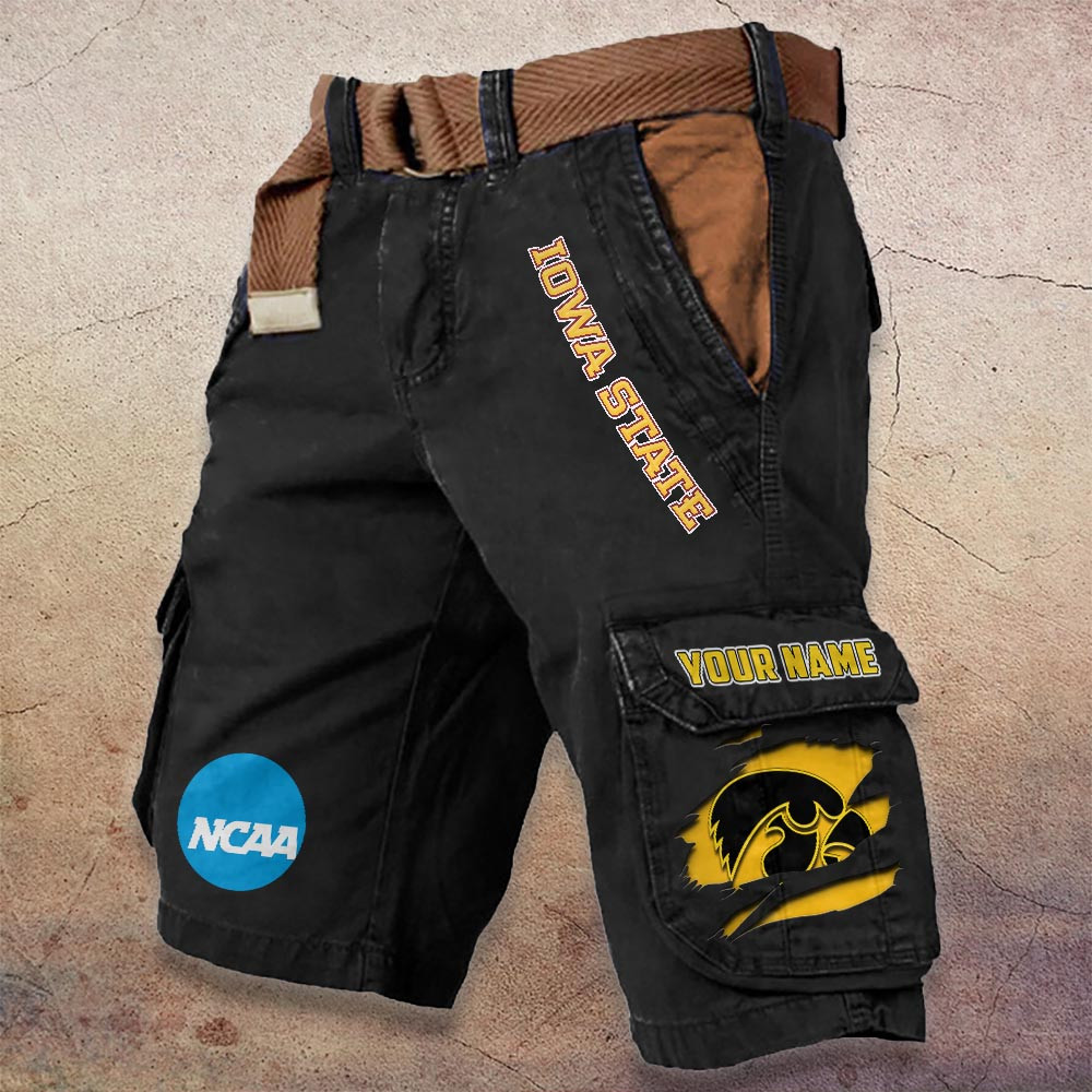 Sportswearmerch Iowa State Cyclones NCAA Denim Short For Fan