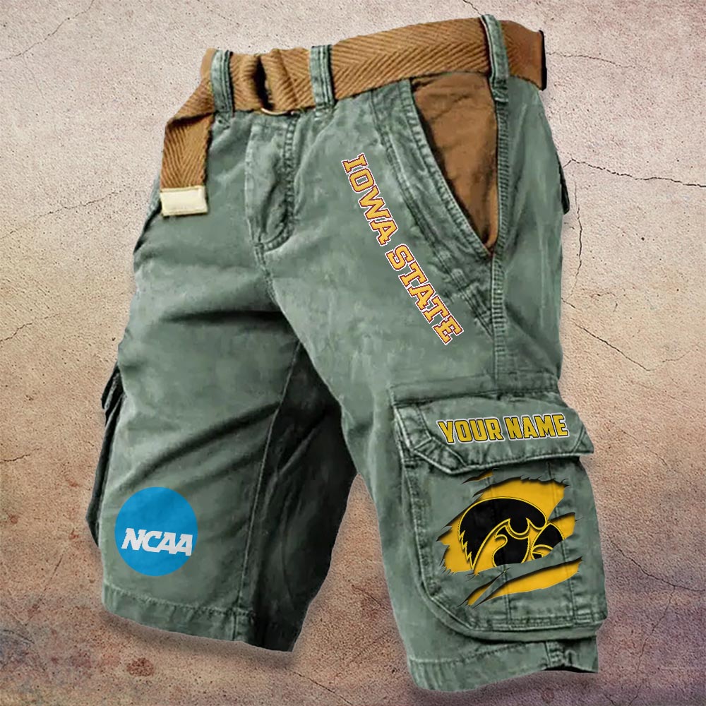 Sportswearmerch Iowa State Cyclones NCAA Denim Short For Fan