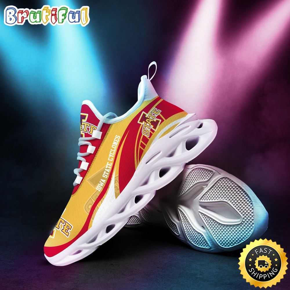 Sportswearmerch Iowa State Cyclones NCAA Sneakers Max Soul Shoes For Fan