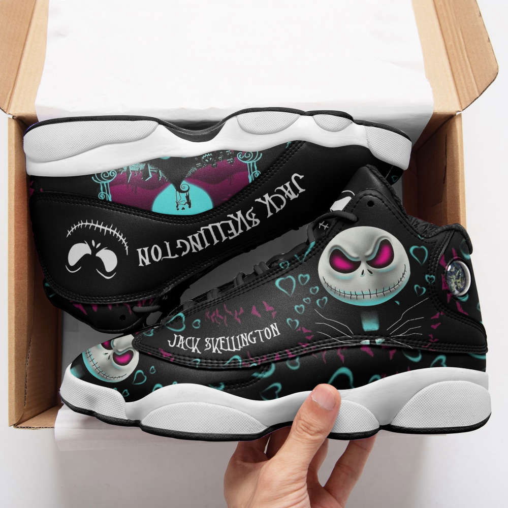 Sportswearmerch Jack Skellington Movie AJ13 Sneakers Shoes For Men And Women