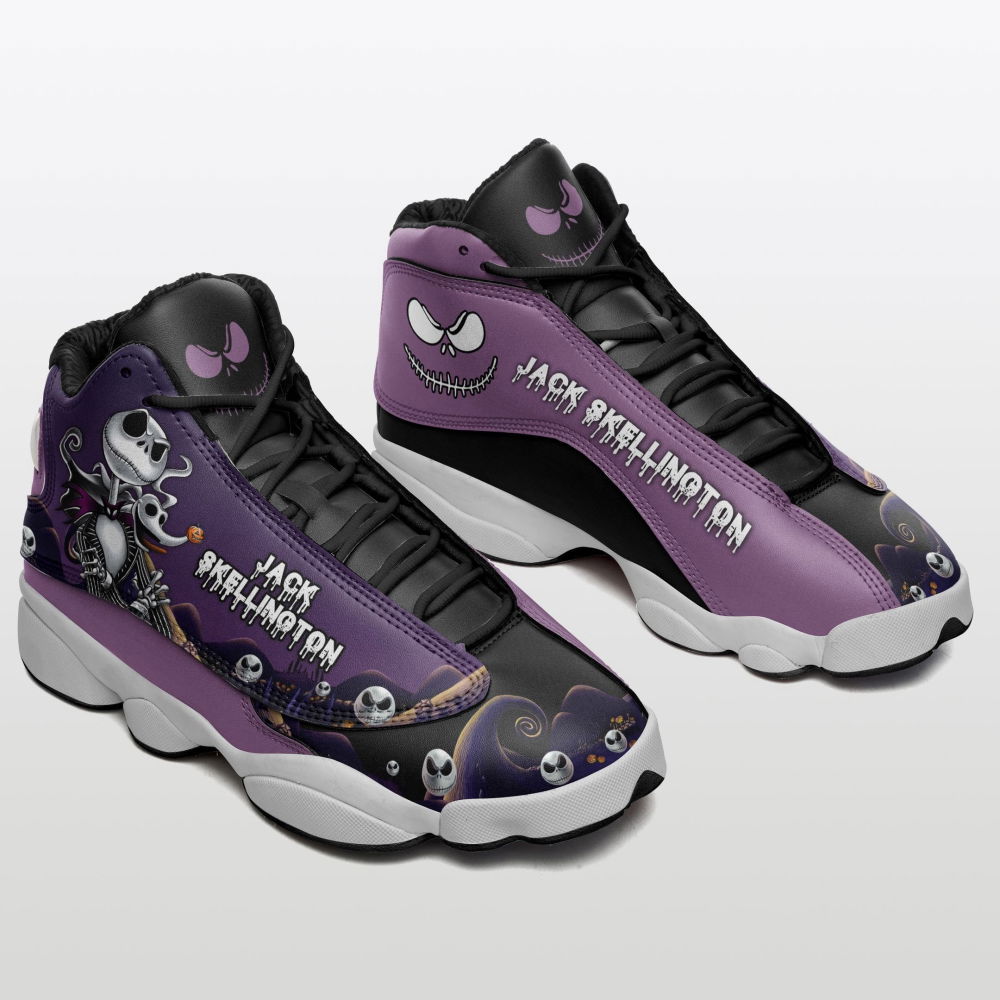 Sportswearmerch Jack Skellington Movie AJ13 Sneakers Shoes For Men And Women