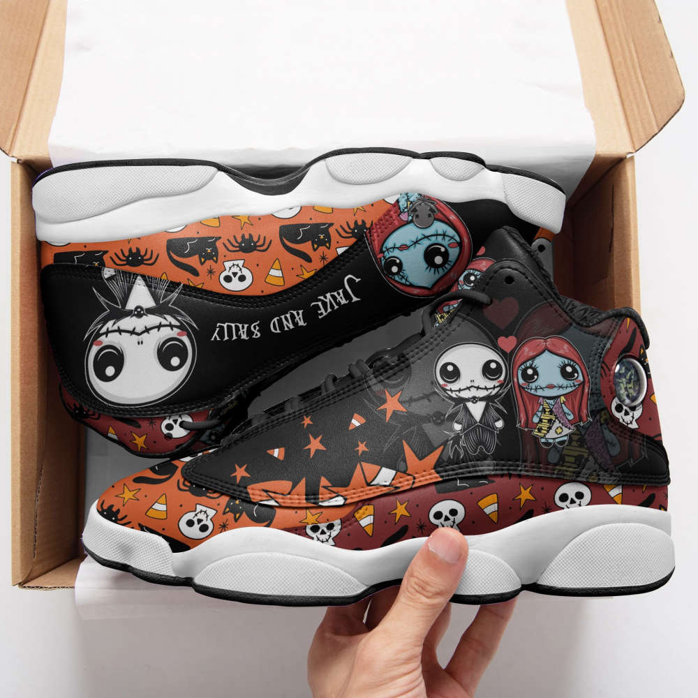 Sportswearmerch Jack Skellington Movie AJ13 Sneakers Shoes For Men And Women