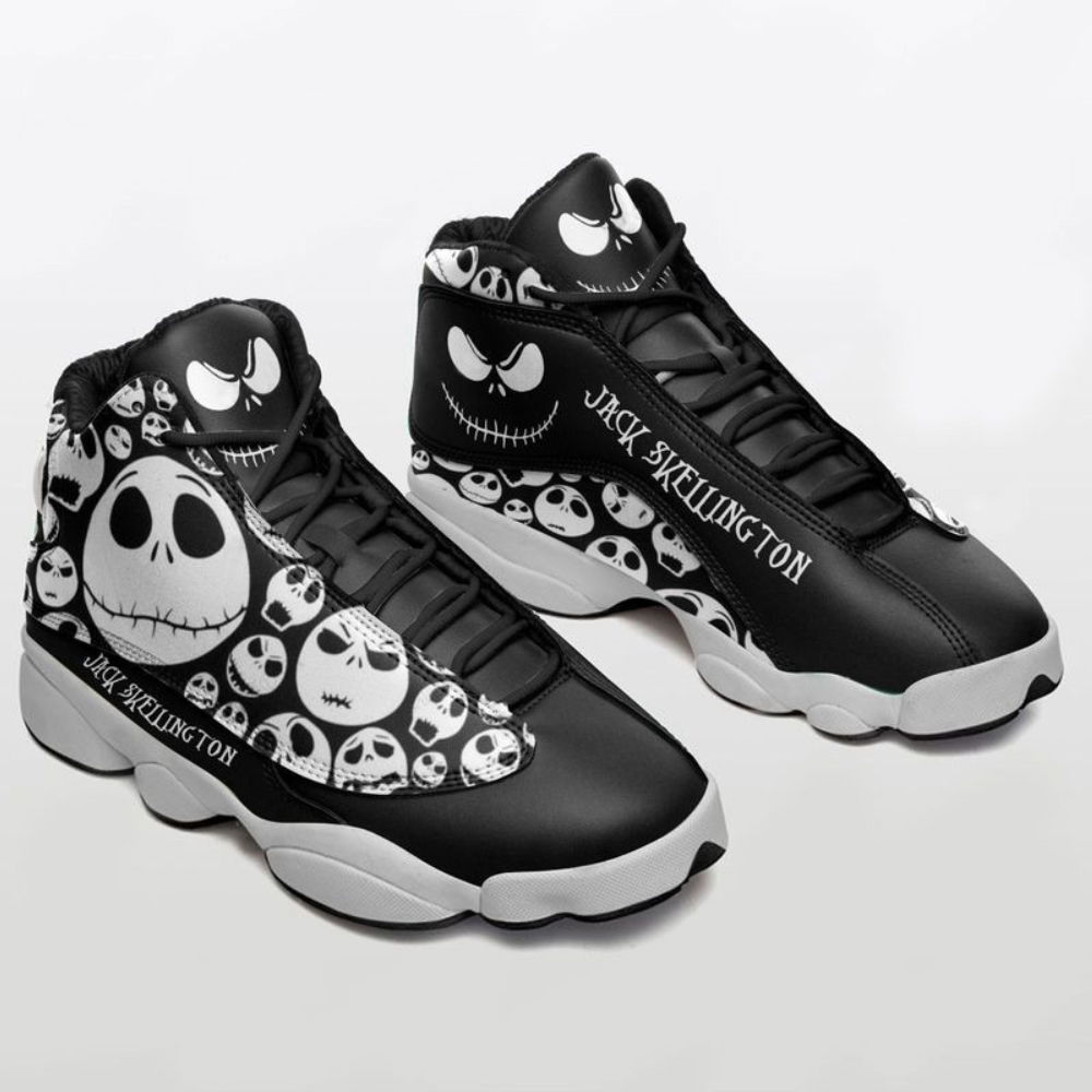 Sportswearmerch Jack Skellington Movie AJ13 Sneakers Shoes For Men And Women
