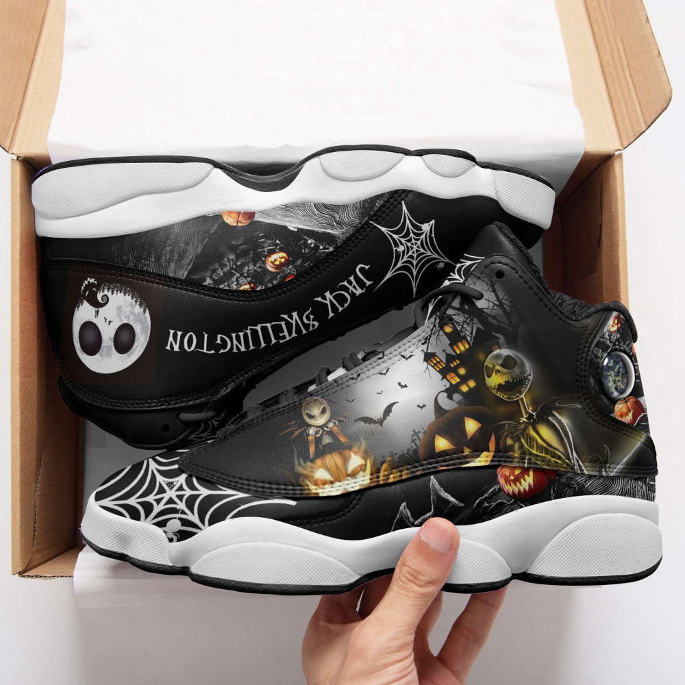 Sportswearmerch Jack Skellington Movie AJ13 Sneakers Shoes For Men And Women