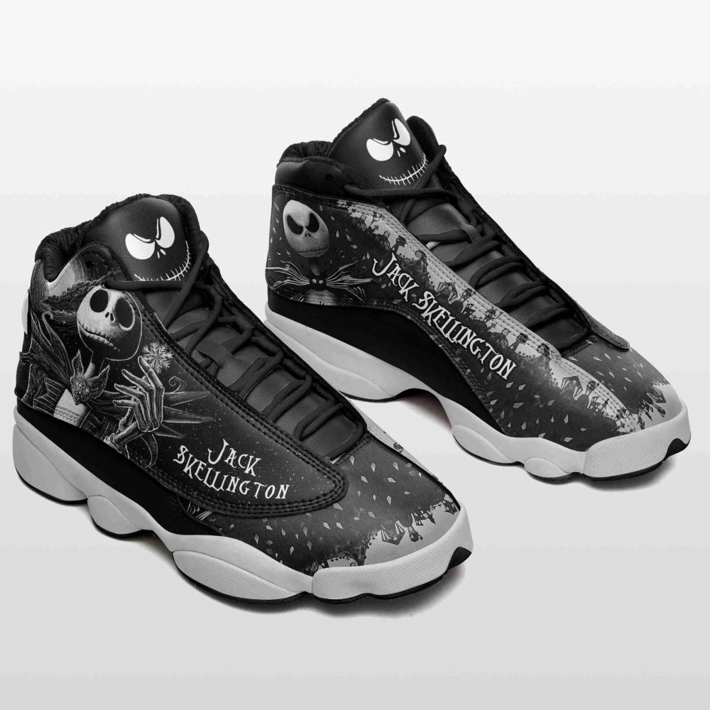 Sportswearmerch Jack Skellington Movie AJ13 Sneakers Shoes For Men And Women