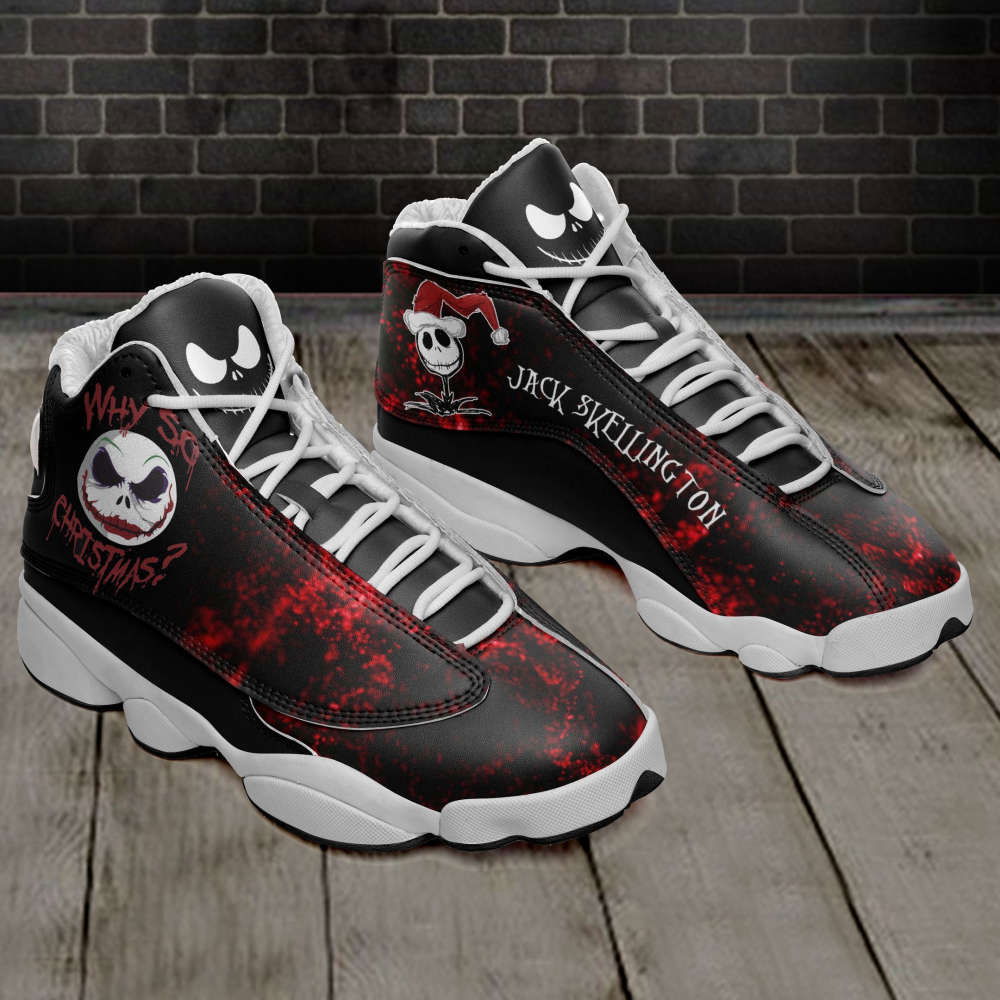 Sportswearmerch Jack Skellington Movie AJ13 Sneakers Shoes For Men And Women