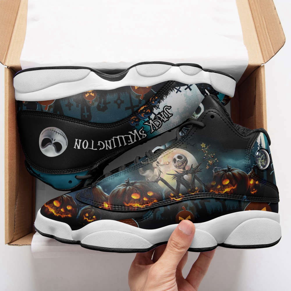 Sportswearmerch Jack Skellington Movie AJ13 Sneakers Shoes For Men And Women