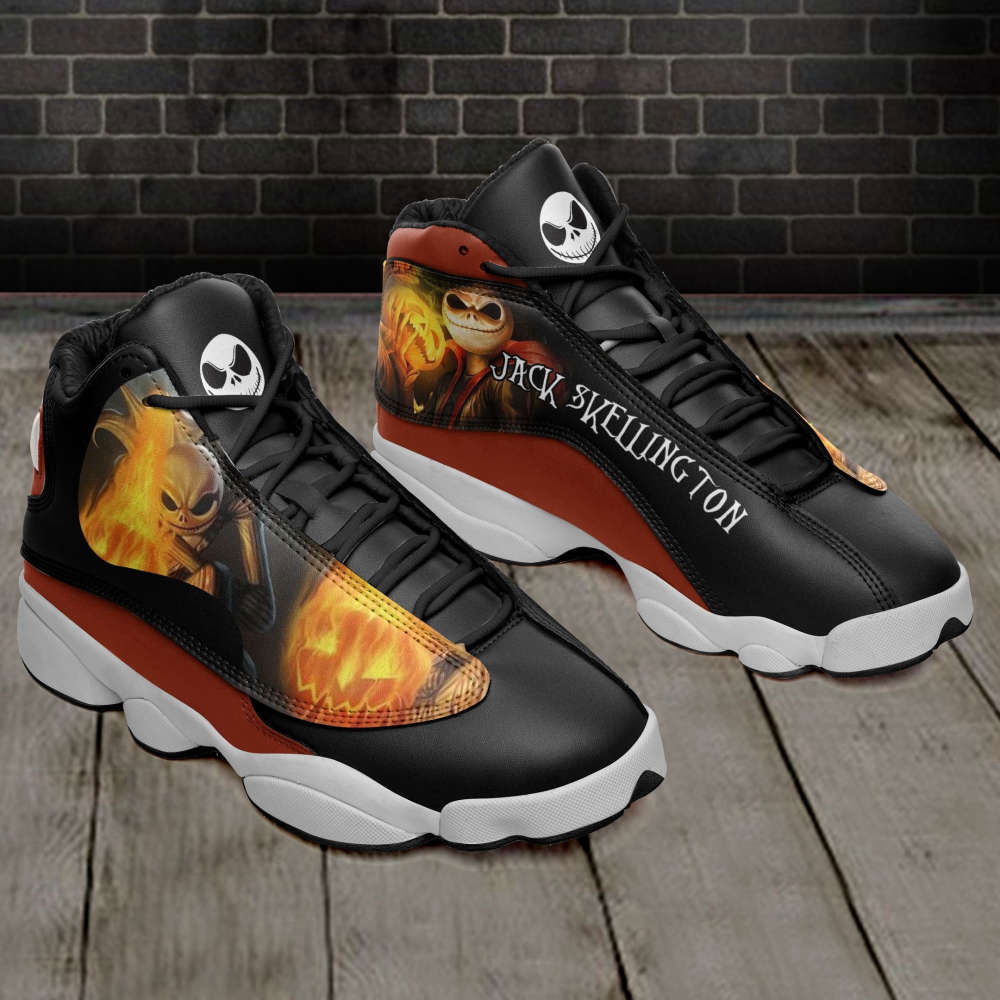 Sportswearmerch Jack Skellington Movie AJ13 Sneakers Shoes For Men And Women