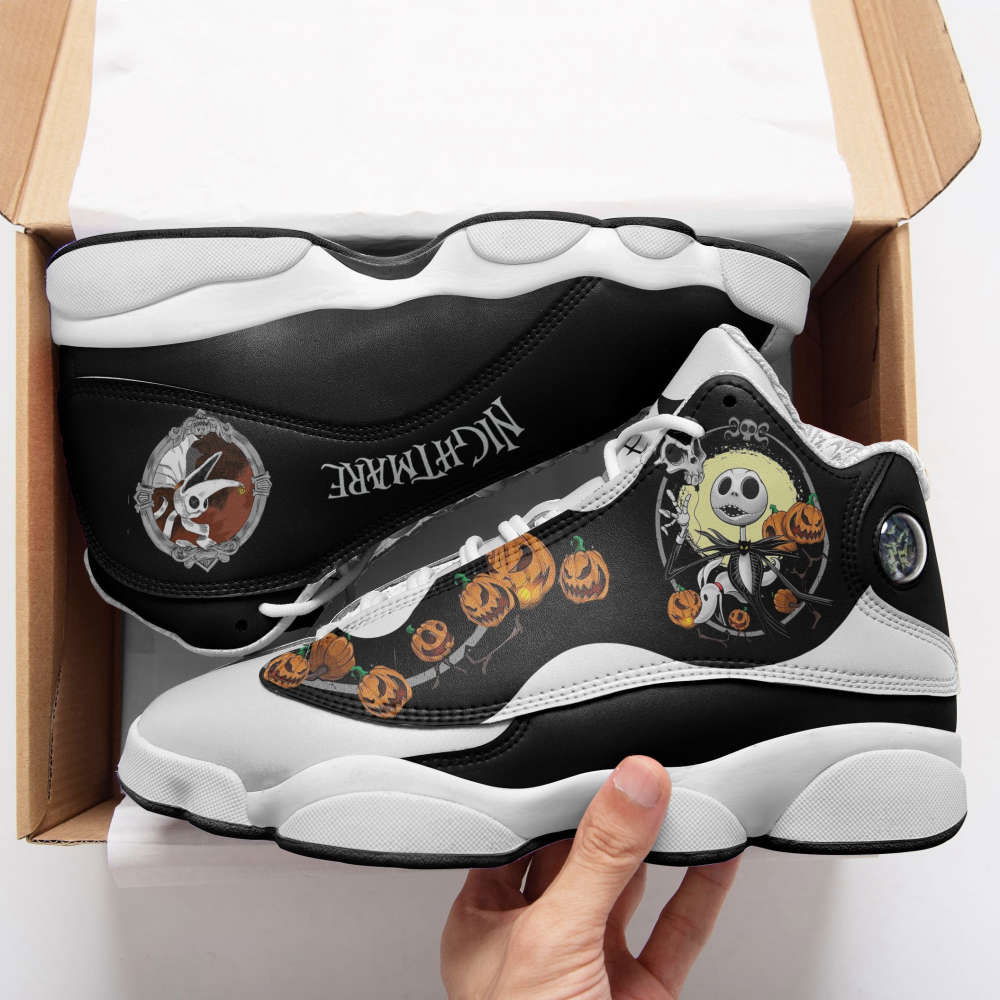 Sportswearmerch Jack Skellington Movie AJ13 Sneakers Shoes For Men And Women