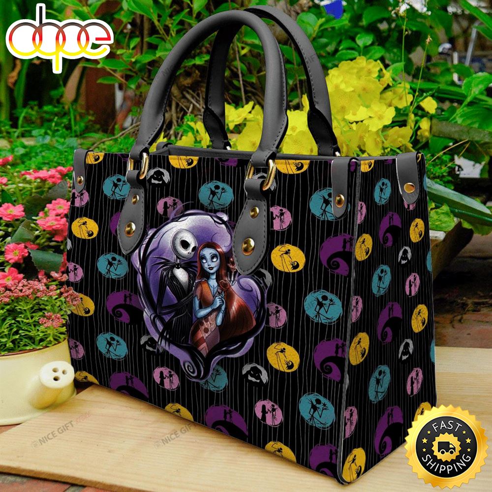 Sportswearmerch Jack Skellington Movie Leather Bag For Fan
