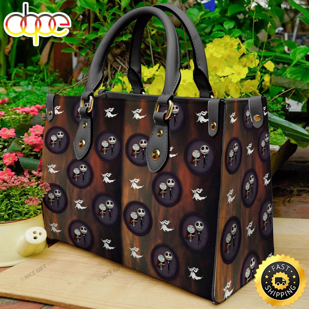Sportswearmerch Jack Skellington Movie Leather Bag For Fan