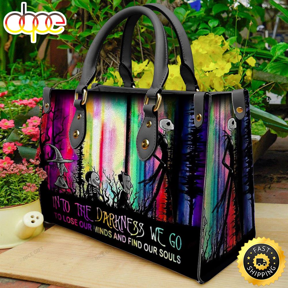 Sportswearmerch Jack Skellington Movie Leather Bag For Fan