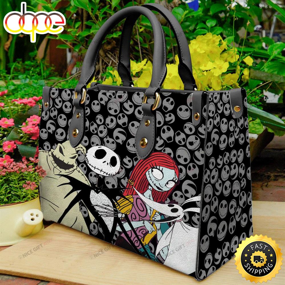 Sportswearmerch Jack Skellington Movie Sally Women Leather Bag For Fan