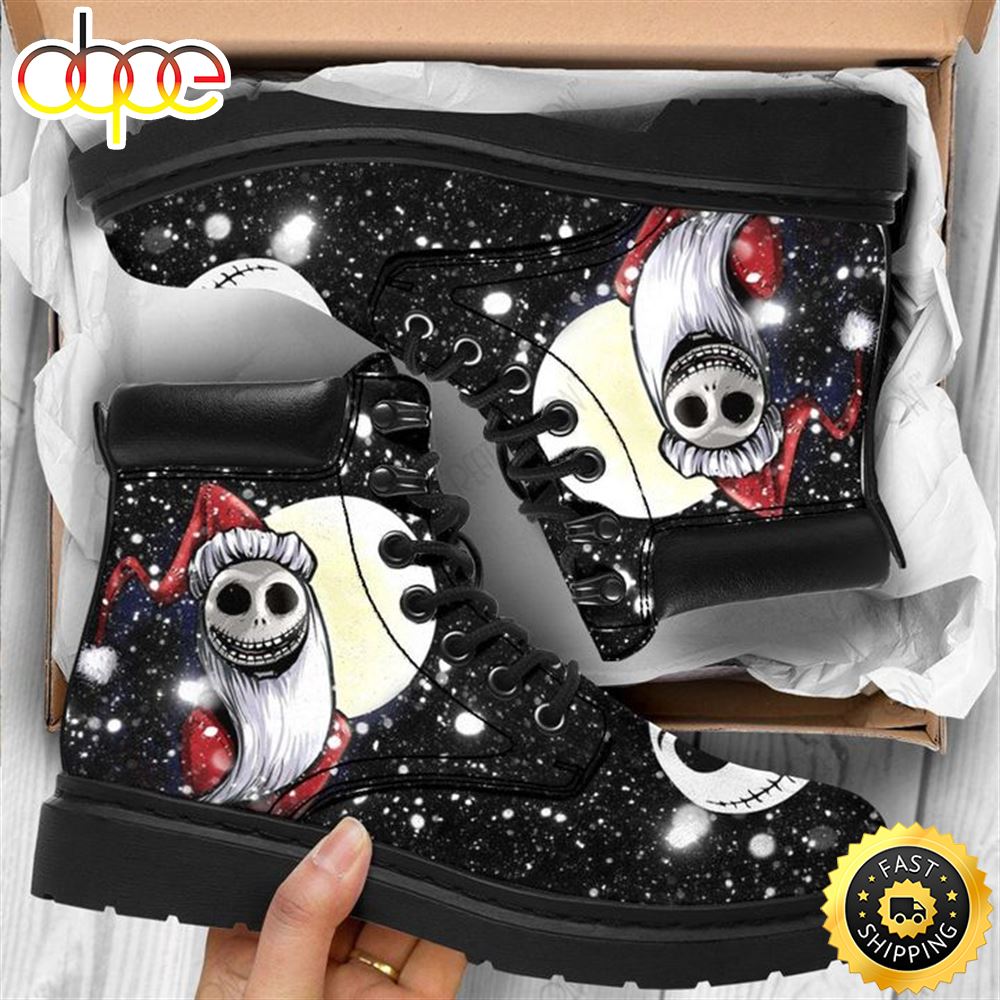 Sportswearmerch Jack Skellington Movie Santa Clause Timberland Boots Shoes For Men And Women