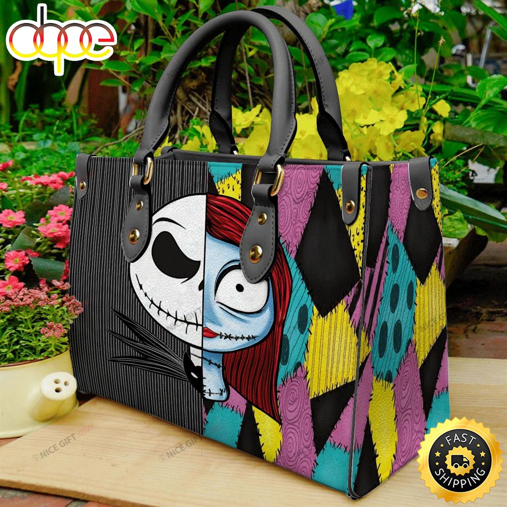Sportswearmerch Jack Skellington Movie Women Leather Bag For Fan