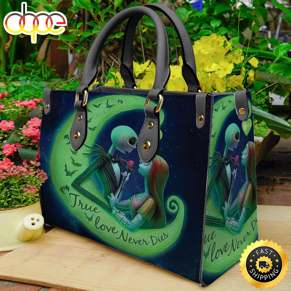 Sportswearmerch Jack Skellington Movie Women Leather Bag For Fan