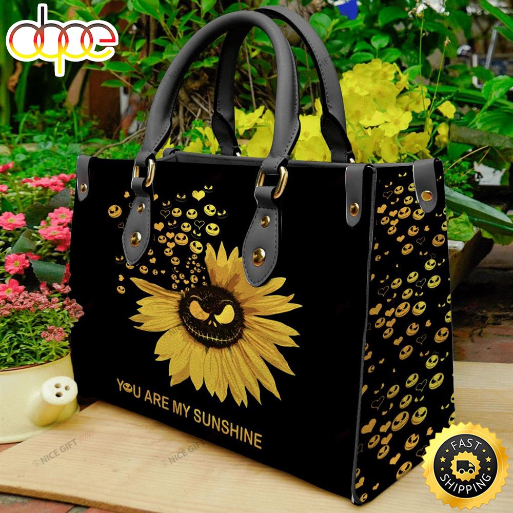 Sportswearmerch Jack Skellington Movie Women Leather Bag For Fan