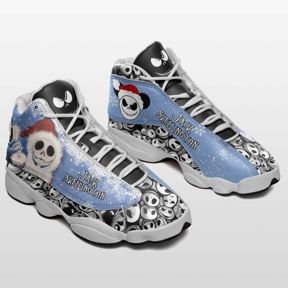 Sportswearmerch Jack Skellington Movie Xmas AJ13 Sneakers Shoes For Men And Women