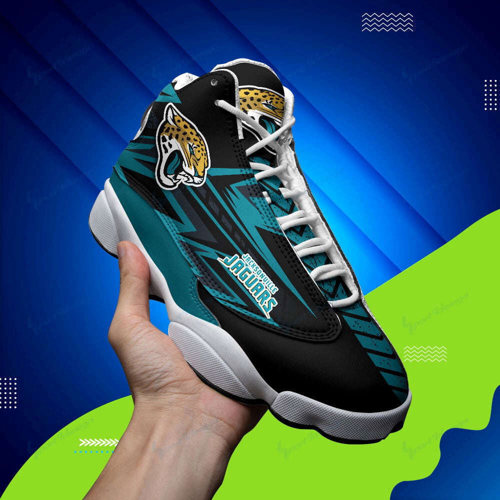 Sportswearmerch Jacksonville Jaguars NFL AJ13 Sneakers Shoes For Men And Women
