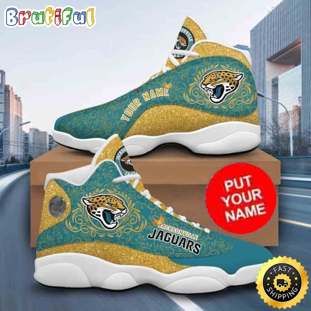 Sportswearmerch Jacksonville Jaguars NFL AJ13 Sneakers Shoes For Men And Women
