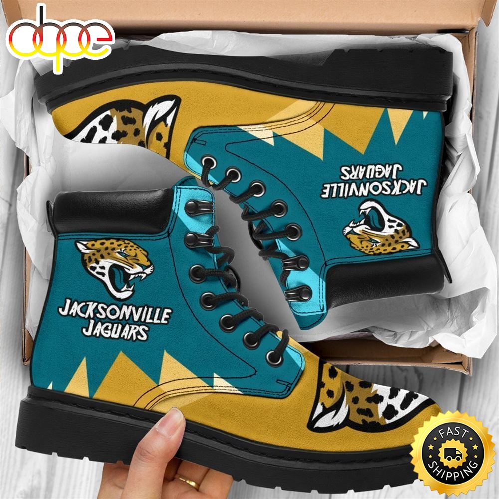 Sportswearmerch Jacksonville Jaguars NFL Boots Shoes For Men And Women