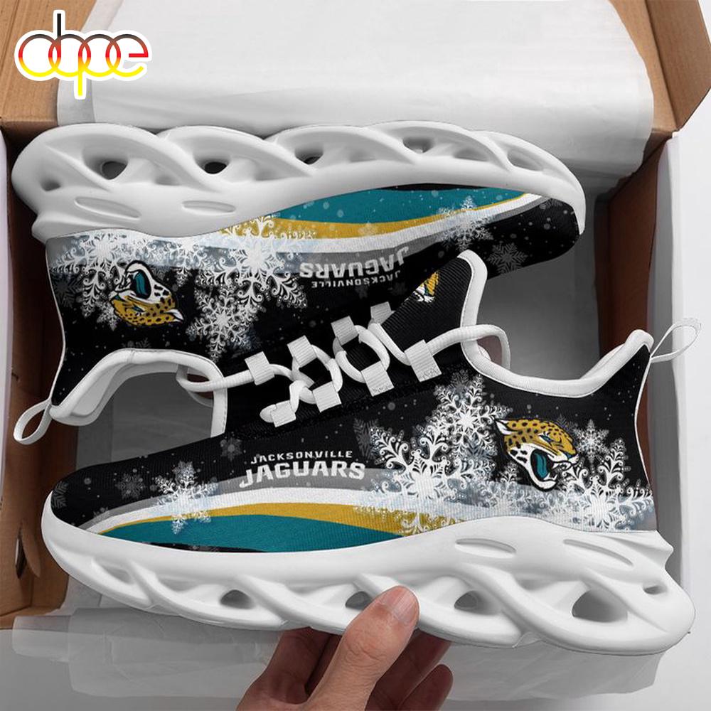 Sportswearmerch Jacksonville Jaguars NFL Christmas Snow Max Soul Shoes Sneakers For Men And Women