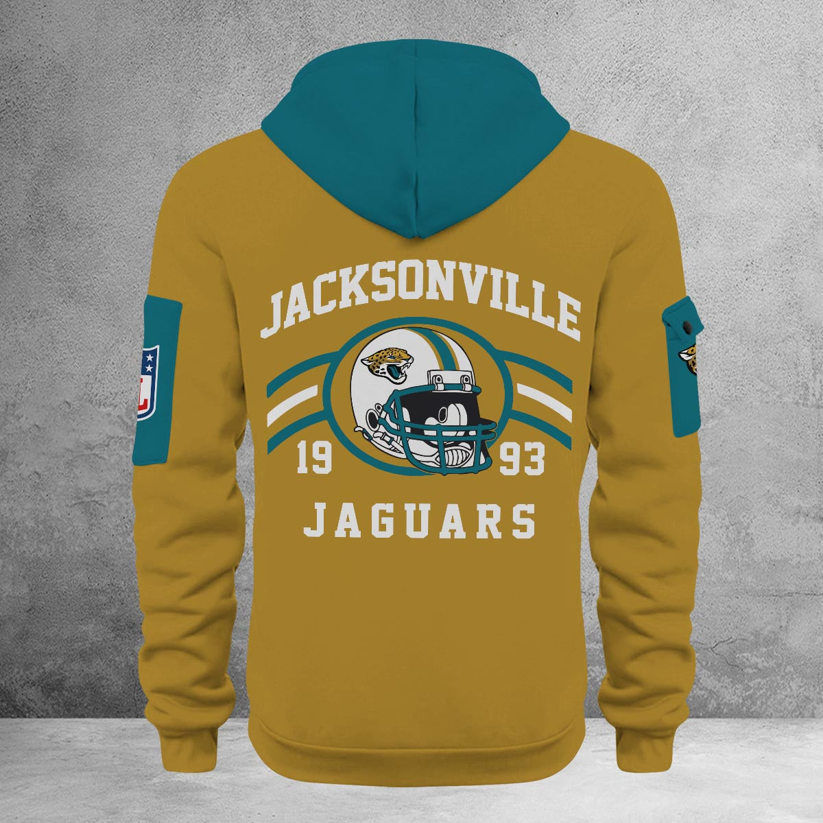 Sportswearmerch Jacksonville Jaguars NFL Half Zip Hoodie For Fan
