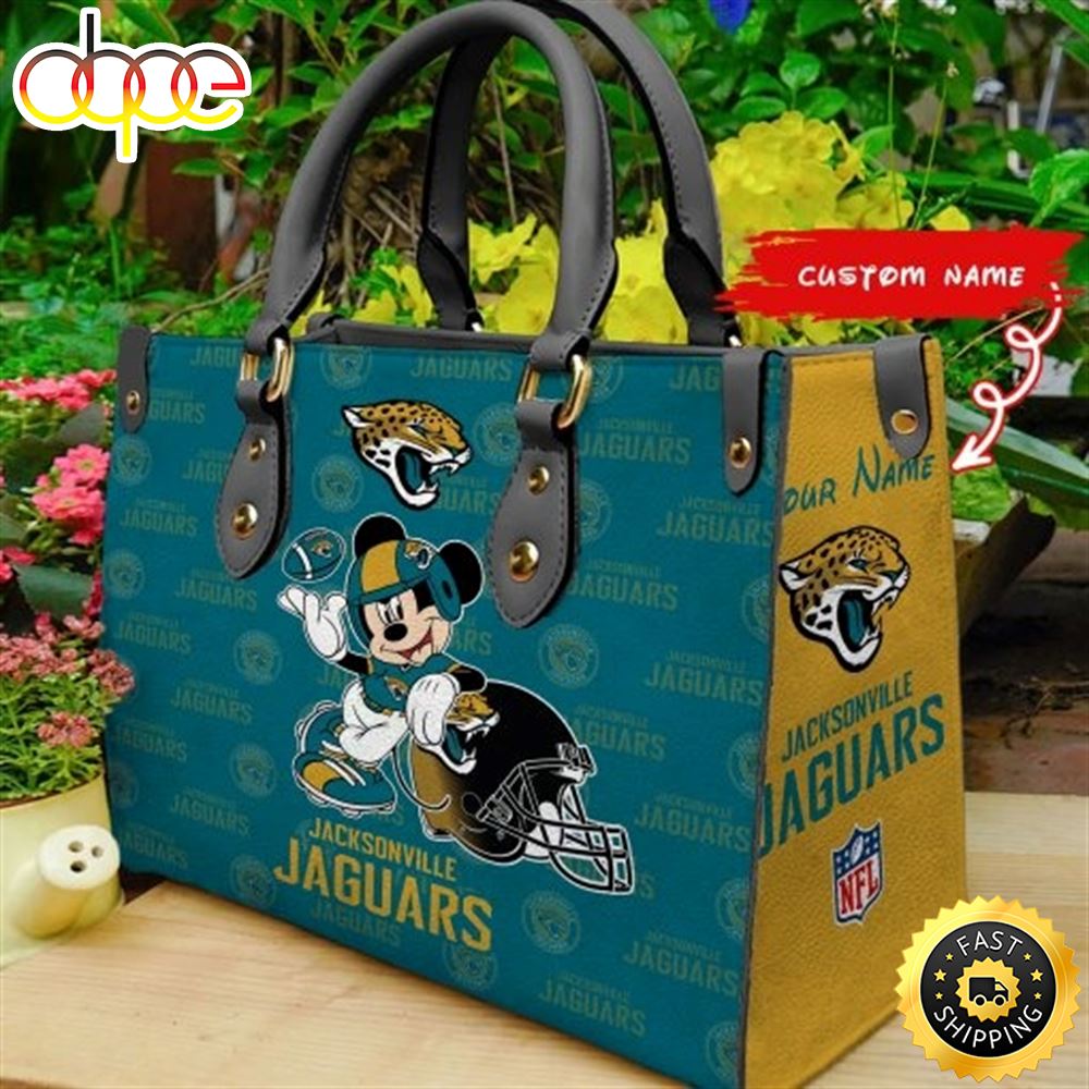 Sportswearmerch Jacksonville Jaguars NFL Leather Bag For Fan