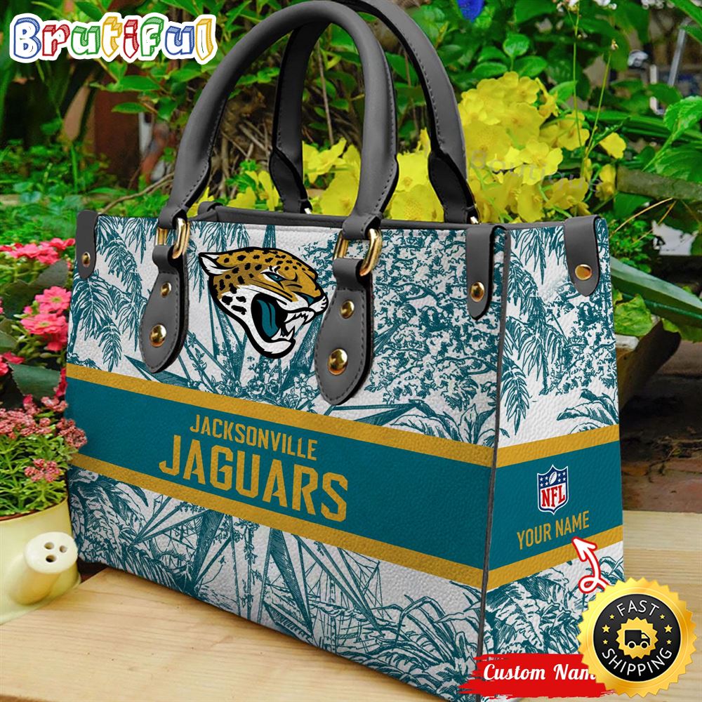 Sportswearmerch Jacksonville Jaguars NFL Leather Handbag For Fan