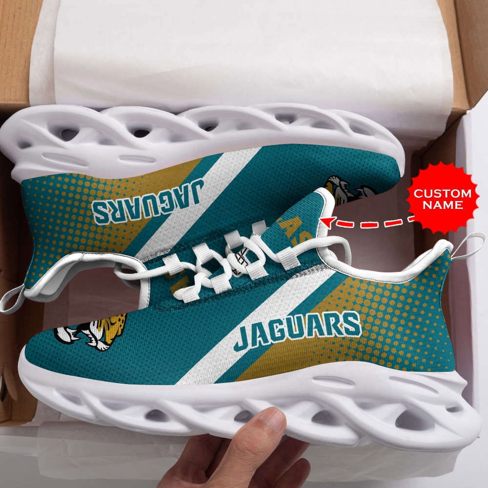 Sportswearmerch Jacksonville Jaguars NFL Max Soul Shoes Sneakers For Men And Women