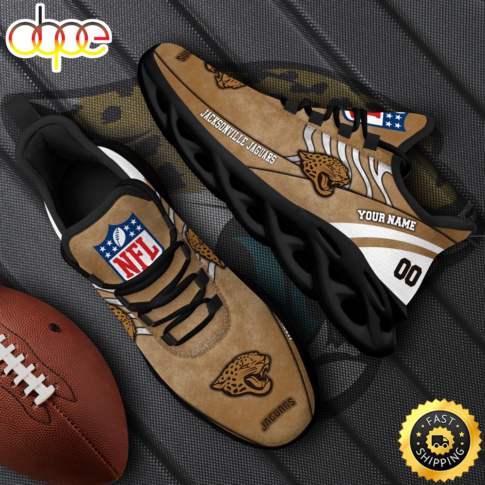 Sportswearmerch Jacksonville Jaguars NFL Max Soul Shoes Sneakers For Men And Women