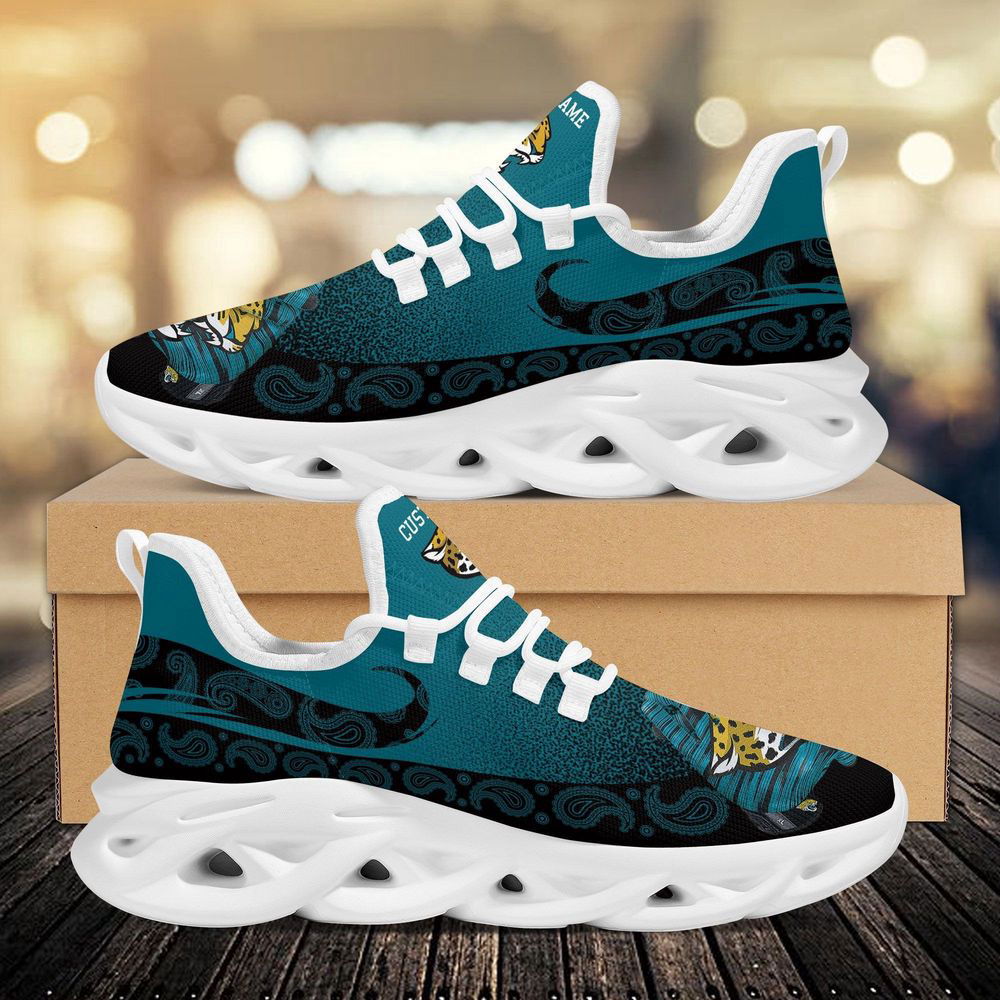 Sportswearmerch Jacksonville Jaguars NFL Max Soul Shoes Sneakers For Men And Women
