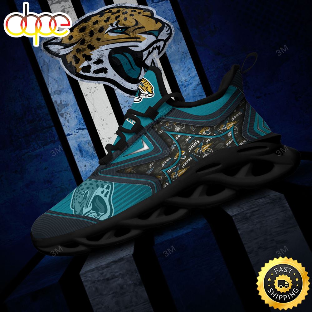 Sportswearmerch Jacksonville Jaguars NFL Max Soul Shoes Sneakers For Men And Women