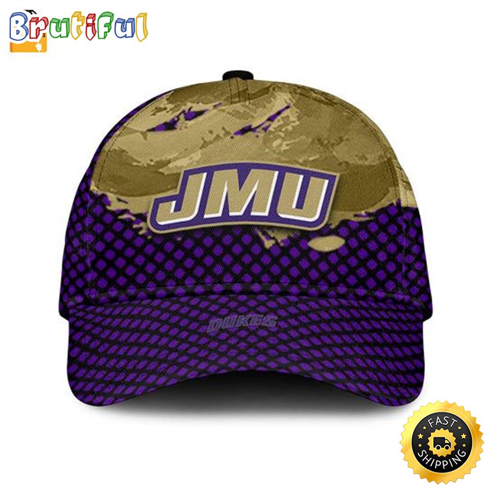 Sportswearmerch James Madison Dukes NCAA Grunge Classic Cap For Fan