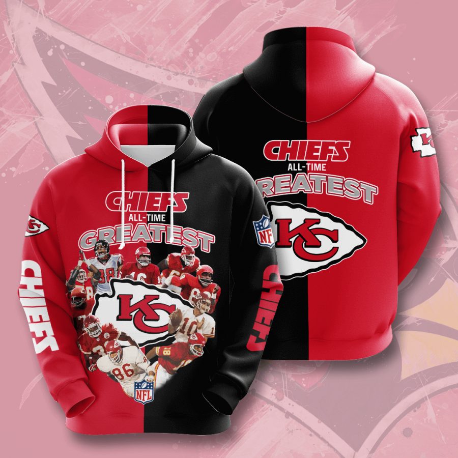 Sportswearmerch Kansas City Chiefs NFL All Time Greatest Personalized Hoodie For Fan