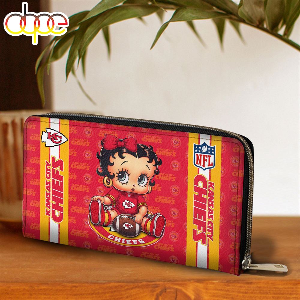 Sportswearmerch Kansas City Chiefs NFL Betty Boop Clutch Pure For Fan