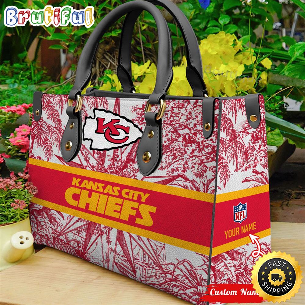 Sportswearmerch Kansas City Chiefs NFL Leather Handbag For Fan