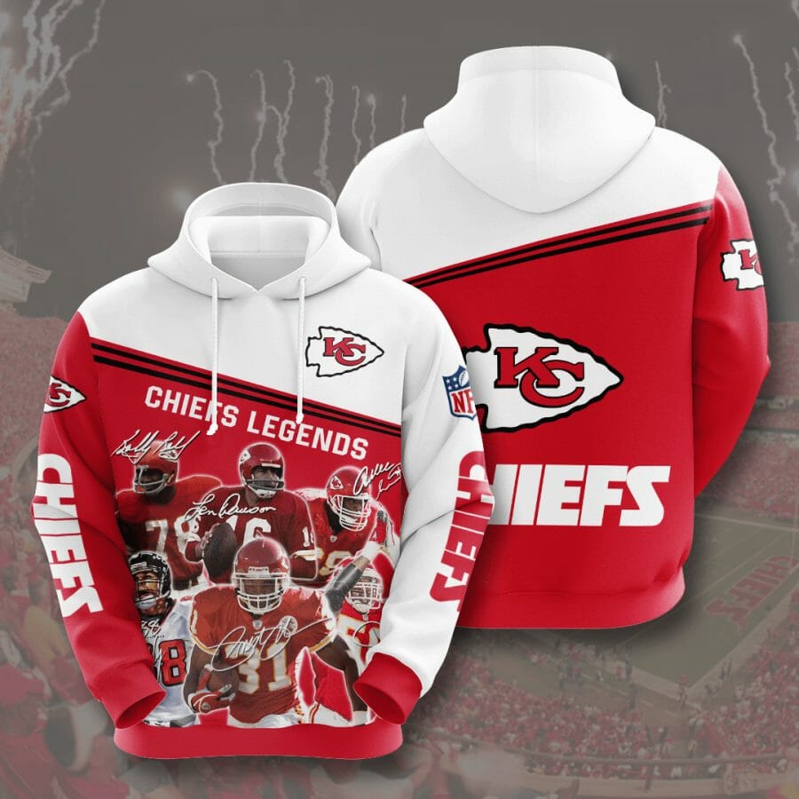 Sportswearmerch Kansas City Chiefs NFL Legends Personalized Hoodie For Fan